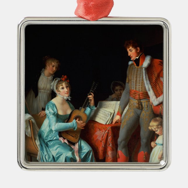 Ornamento De Metal La Duchesse Abrantes e le General Junot (Frente)