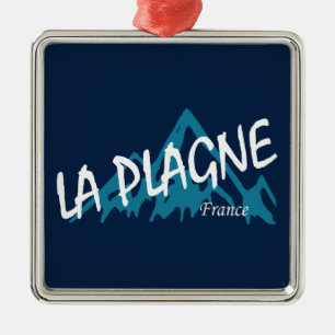 Ornamento De Metal La Plagne França Montanhas