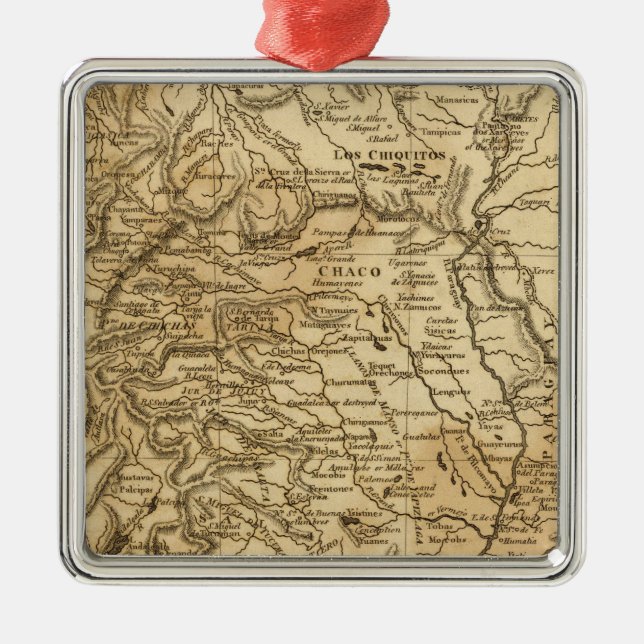 Ornamento De Metal La Plata (Frente)