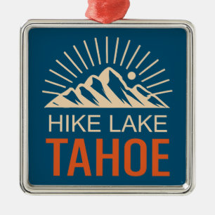 Ornamento De Metal Lago Hike Tahoe Sunburst