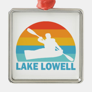 Ornamento De Metal Lago Lowell Idaho Kayak