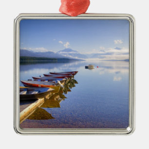 Ornamento De Metal Lago McDonald, Parque Nacional Glacier, Montana,