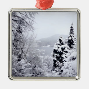Ornamento De Metal Lago Nojiri Ornament