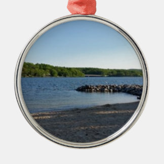 Ornamento De Metal Lago profundo Maryland creek