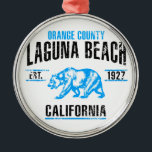 Ornamento De Metal Laguna Beach<br><div class="desc">Laguna Beach</div>