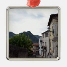 Ornamento De Metal Laino Borgo