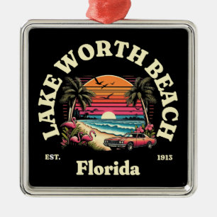 Ornamento De Metal Lake Worth Beach, Florida