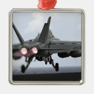 Ornamento De Metal Lançamentos super de um zangão de F/A-18E
