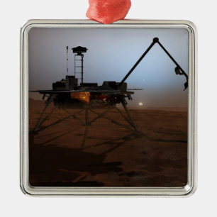 Ornamento De Metal Lander 4 de Phoenix Marte