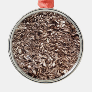 Ornamento De Metal Latido de árvores, natureza, castanho