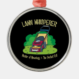 Ornamento De Metal Lawn Mower - Lawn Whisperer