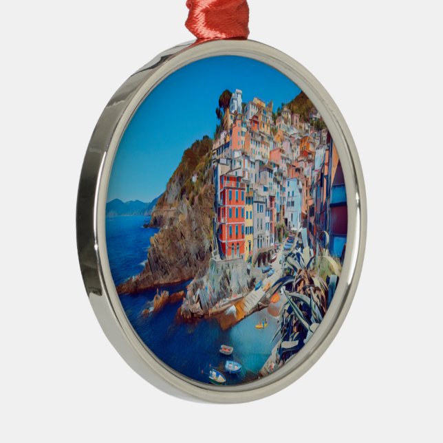 Ornamento De Metal ldp RIOMAGGIORE - Cinque Terre - (Direito )