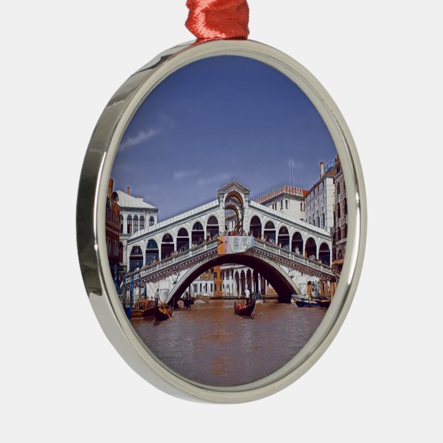 Ornamento De Metal ldp Veneza - RIALTO BRIDGE - (Direito )