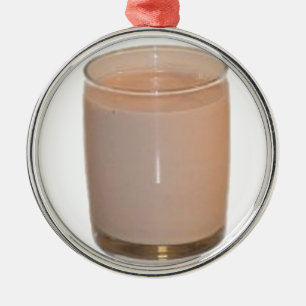Ornamento De Metal Leite de chocolate