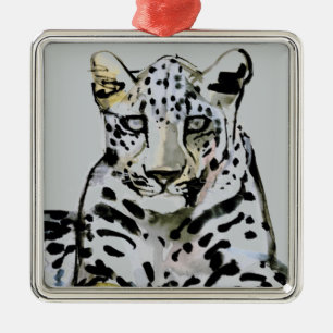 Ornamento De Metal Leopardo árabe 2008 7