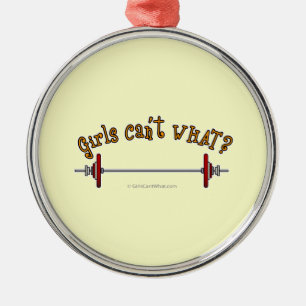 Ornamento De Metal Levantamento de peso - Barbell