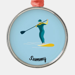 Ornamento De Metal Levante-se