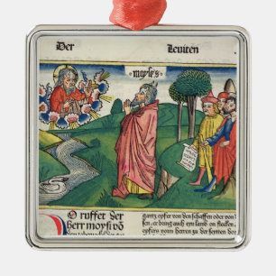 Ornamento De Metal Leviticus 1 1-7 a lei das ofertas, 'do NU