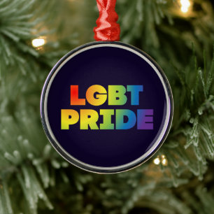ORNAMENTO DE METAL LGBT PRIDE