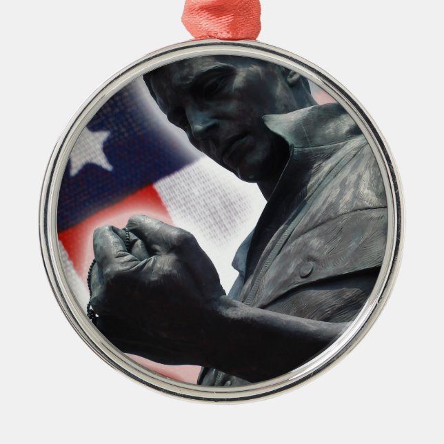 Ornamento De Metal Liberdade não é grátis! (Frente)