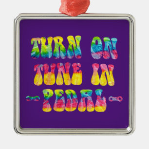 Ornamento De Metal Ligue O Sintonizador No Pedal Da Sua Bicicleta