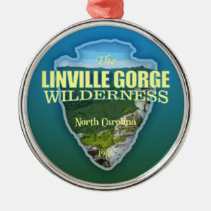 Ornamento De Metal Linville Gorge WA (flecha)