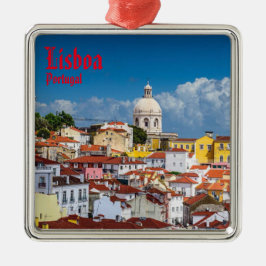 Ornamento De Metal Lisboa Christmas Ornament