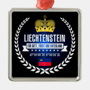 Ornamento De Metal Listenstaine
