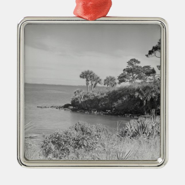 Ornamento De Metal Litoral (Frente)