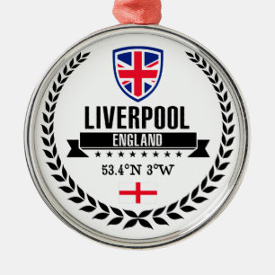 Ornamento De Metal Liverpool