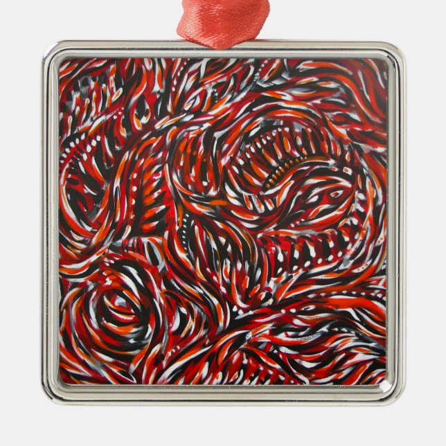 Ornamento De Metal Ljs da natação [1] (Frente)