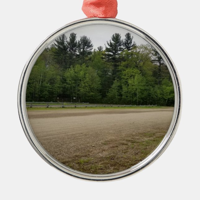 Ornamento De Metal Locais Simples (Frente)