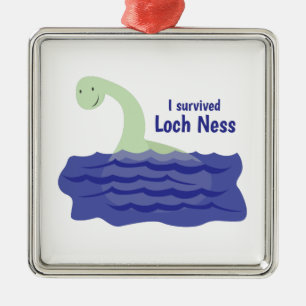 Ornamento De Metal Loch Ness