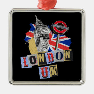 Ornamento De Metal London UK Retro style design