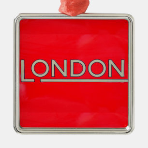 Ornamento De Metal Londres