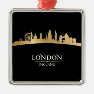 Ornamento De Metal Londres - SRF