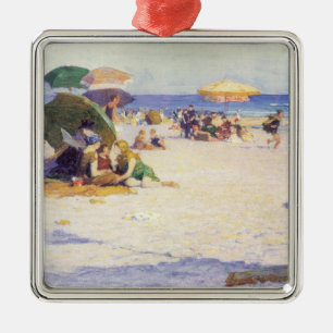 Ornamento De Metal Long Beach (Nova Iorque)