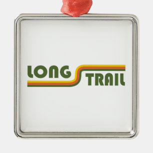 Ornamento De Metal Longa Trilha Vermont