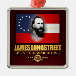 Ornamento De Metal Longstreet (Patriota do Sul)