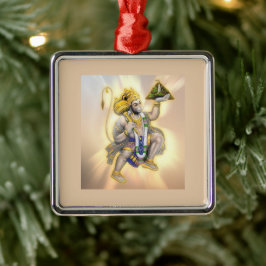 Ornamento De Metal Lord Hanuman Divine Light