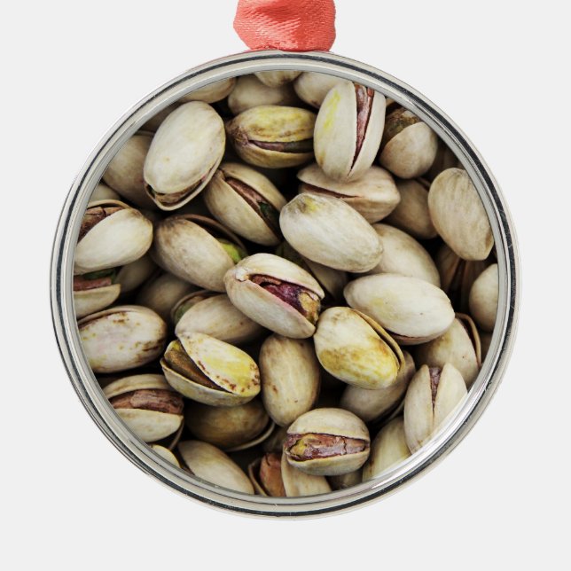Ornamento De Metal Loucos de pistachio (Frente)