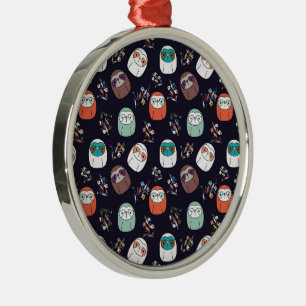 Ornamento De Metal Lpreguiçoso