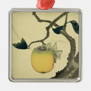 Ornamento De Metal Lua, caqui e gafanhoto, 1807