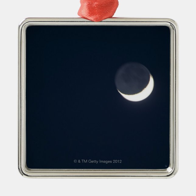 Ornamento De Metal Lua crescente (Frente)
