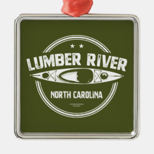 Ornamento De Metal Lumber River