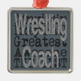 Ornamento De Metal Luta Coach Extraordinaire