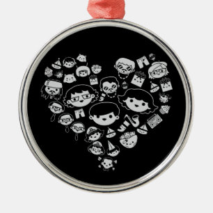 Ornamento De Metal Luv 2