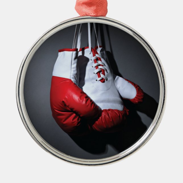 Ornamento De Metal Luvas de boxe (Frente)