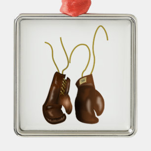 Ornamento De Metal Luvas de encaixotamento realísticas