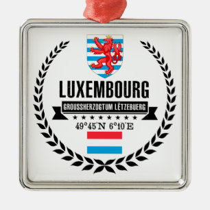 Ornamento De Metal Luxembourg